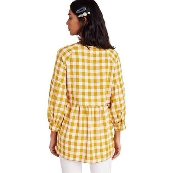 𝅺anthropologie Maeve April Babydoll Blouse size XS - Picture 2 of 8
